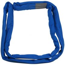 Securefix Direct - Lifting Round Sling 8 Ton 1M ewl (2M Circ Polyester Endless Strop 8000KG Blue)