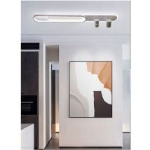 Trade Shop - Plafon Led 50w 2 Focos Luz Regulable 6500k 4000k Pn-22b -