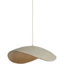 Light & Living - hängeleuchte - Lonia - natürlich - papier - E27