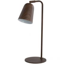 Light&living - lámpara de mesa - Salomo - marrón - metal -