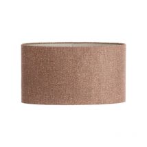 Light&living - lampenschirm - Brandy - braun - textil - E27 -