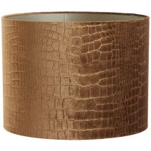 Lampenschirm - Praya - braun - textil - ø 50cm - - Light&living