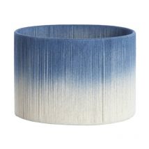 Light & Living - lampenschirm - Tossa - blau - textil - Ø 30cm -