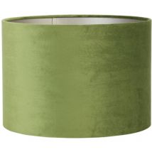 Lampenschirm - Velours - Grün - Textil - Ø 20cm - Light&living