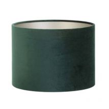 Light & Living - lampenschirm - Velours - grün - textil - Ø 25cm