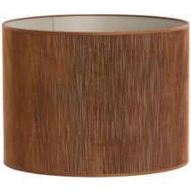 Pantalla de lámpara - Penny - marrón - textil - - Light&living