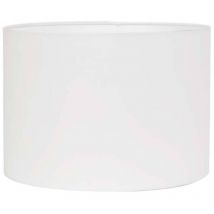 Light & Living - pantalla de lámpara - Polycotton - blanco -