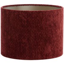 Light&living - pantalla de lámpara - Ruby - rojo - textil - ø