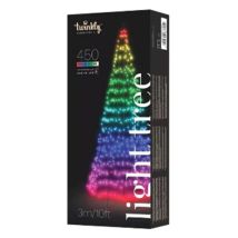 Albero Connesso Ip44 3m 450 Led Multicolori Rgbw Twinkly Light Tree Twinkly