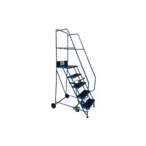 Bps Access Solutions - Light Weight Industrial Mobile Step, Colour Blue (ral : 5005), Size 2 Step