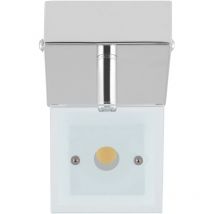 Vegard 1 Spotlampe led 5W 400lm drehbar schwenkbar Chrom Glas - Lightcraft