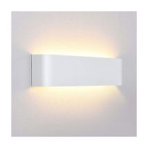 Lightess - intérieure led Blanc Chaud Lampe Murale Aluminium