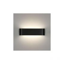 Lightess - Applique Murale Interieur led 30cm Noir Blanc Neutre