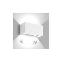 Lightess - led Applique Murale,en Aluminium Blanc Froid,Blanc