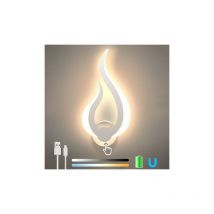 Lightess - led Dimmable 3 Température de Couleur Lampe Blanc Droite