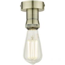 Lighting Base 1 Luce Sospensione Ottone Antico