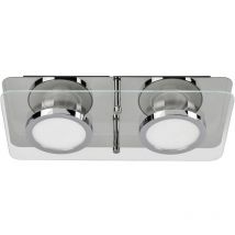 Chromia LM85621 LED-Wandleuchte GU10 10 w led Chrom - Lightme