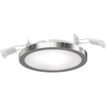 Lightme - LM85665 Aqua Luminaire à led encastrable led 6 w argent brillant