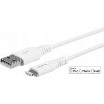 eSTUFF ES601004 cable de conector Lightning 0,15 m Blanco