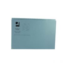 Q-connect - q Connect Square Cut Folder fc l/w Blue (Pack-100) - Blue
