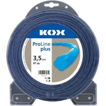 Ligne de débroussaillage KOX ProLine Plus twist 3,5 mm de diamètre, 41 m de longueur