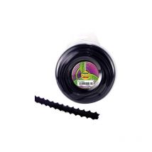 Ligne professionnelle Platinum en nylon pour de'broussailleuses 4,0 mm 15 m dentele'e adapte'e a' une utilisation intense et plus exigeante