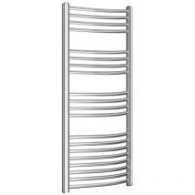 Aton - Ligne radiateur sèche-serviettes kalura chrome incurvé h 1120