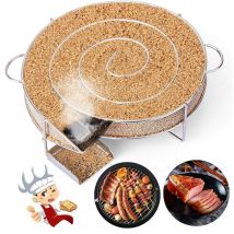 Choyclit - lihao Générateur de Fumée Froide pour Fumoir Fumage Viande Poisson avec Brosse Nettoyage Grille Barbecue