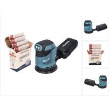 Lijadora excéntrica sin cable dbo 180 z 18 v 125 mm + juego de lijas Toolbrothers spider - sin batería, sin cargador, ideal para bricolaje, lijado,