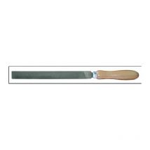 Lima piatta a mano, manico in legno, 200 mm, 1/2 DX Outifrance