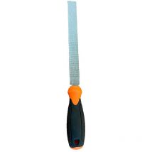 Lima piatta multifunzione per lavorazione di legno, metallo 20cm 8' in acciaio con manico antiscivolo per falegnameria carpenteria artigianato