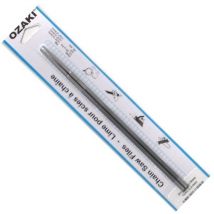 Ozaki - Jeu de 2 limes rondes diamètre 4 mm Longueur 20 cm