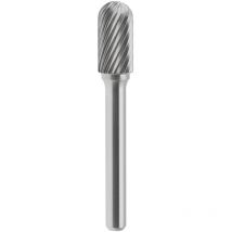 Lime rotative cylindrique standard hm pointe boule 10x20mm tige 6