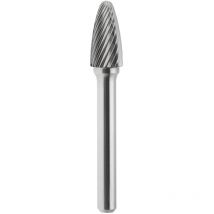 Lime rotative hm ogive pointe arrondie standard 6x18 mm tige 6