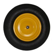 Ersatzrad 4,0x8 für Schubkarre Gartenkarre Baukarre Gelb ohne Achse - Limex