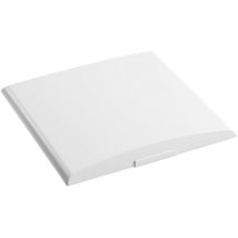 Limodor Abdeckplatte compact mit Drücker – Premium-Design – Zubehör für Kleinraumventilatoren