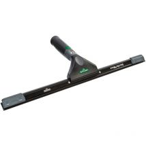 Unger - Limpiacristales ErgoTec Ninja 40° (ancho 45 cm, mango ergonómico, con goma blanda, dos posiciones de goma, limpiacristales con función