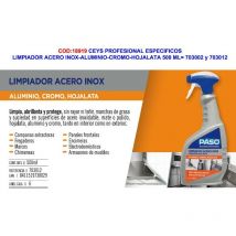 Ceys - paso especificos limpiador acero inox 500 ml 703012-703022