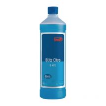 Limpiador con alcohol Blitz Citro g 481 botella 1l Buzil Por 12)