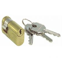 Cylindre Ovale 1/2 Laiton Plaqué 0580/27 mm. - Lince