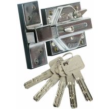 Lince - Serrure Haute Sécurité 7930r Fini Fer Chrome 97930rhc
