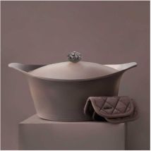 L'Incredibile Cocotte 28cm Cookut Moka - Mjc28tait