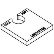 Lindapter – Ausgleichsscheibe R 82043 AF M24 P1 – Stahl feuerverzinkt – Durchmesser 24 mm – Dicke 5 mm – Gewicht 263 g