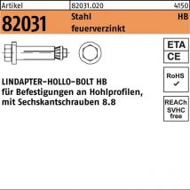 Art 82031 Lindapter Hollo-Bolt St./8.8 hb 10-Größe 3 feuerverzinkt s