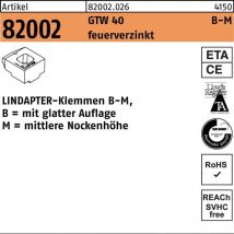 Klemmen r 82002 gtw 40 mm 10 / 5,0 feuerverzinkt