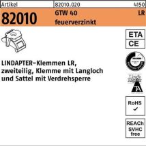 Klemme R 82010 Gtw 40 Lr M12/3 - 12 Feuerverz. 1 Stück Lindapter