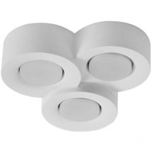 Lindby - Lámpara de techo 'Levia' en Blanco Cerámica, Arcilla, Yeso