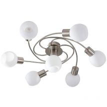 Deckenlampe 'Ciala' aus Glas für Wohnzimmer & Esszimmer von Lindby