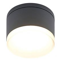 Lindby LED 'Mathea' in Nero da Alluminio