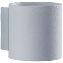 Wall Light Mirza dimmable (modern) in White made of Aluminium for e.g. Living Room & Dining Room (1 light source, G9) from Lindby